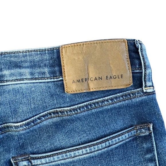 American Eagle jeans Men's Sz 29x32 29 blue original bootcut classic cabincore - Picture 14 of 16